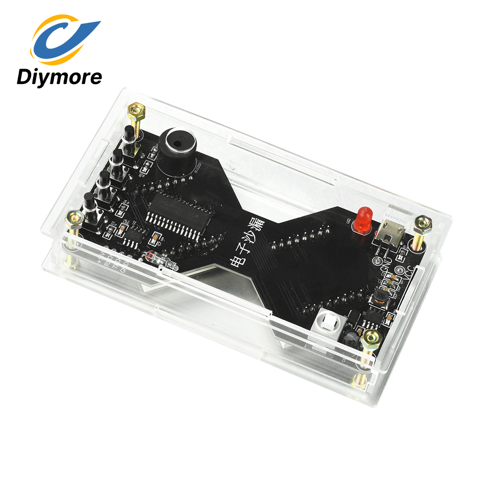 Diy Electronics For Adults - Electronic LED Dot Matrix Hourglass DIY