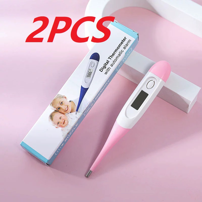 Diy Electronics For Adults - 2PCS/SET Electronic Digital Thermometer Soft Head