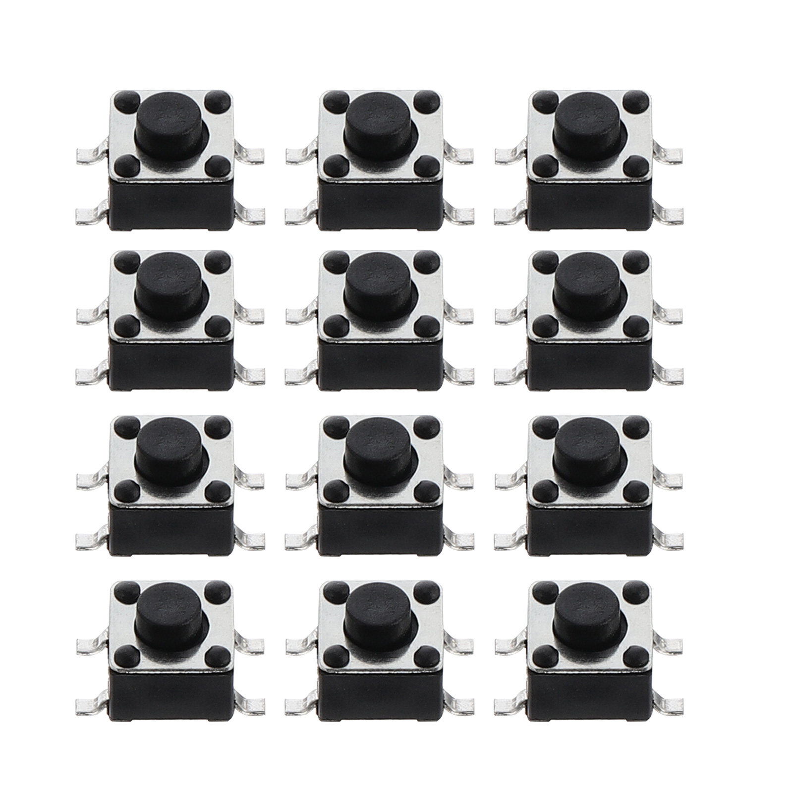 Push Button Tactile - 100Pcs Tactile Push Button Switch Micro