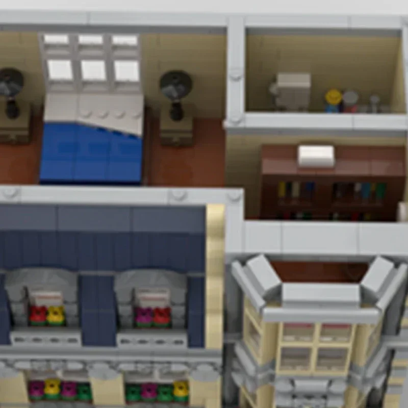 Moc Building Blocks Street Vie - Diy Electronics Stores 评论和价格