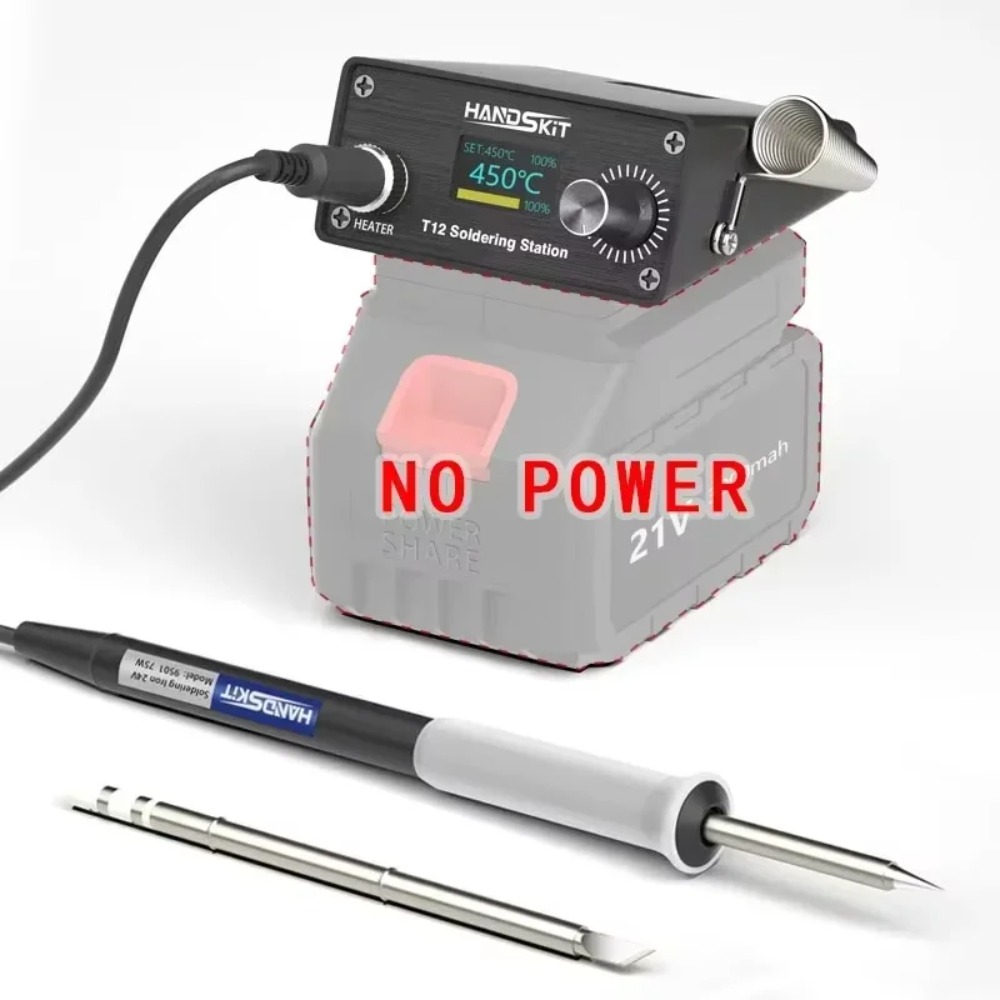 T12 Cordless Portable Solderin - Diy Soldering Station No Electronics 评论和价格