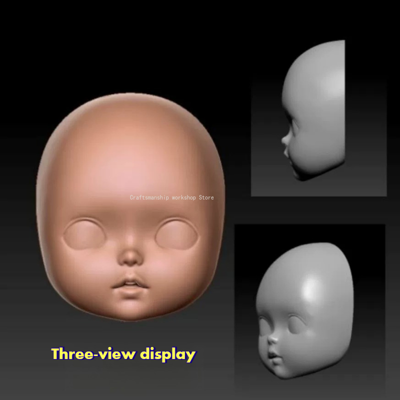 Doll Q Version Face Model Ultr - Diy Q 评论和价格