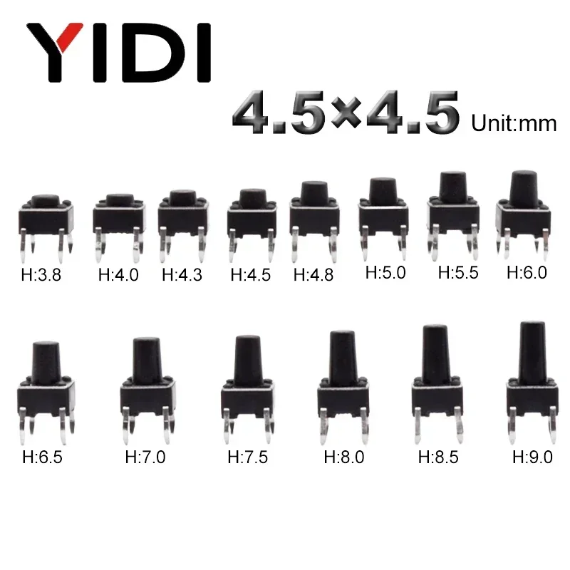50pcs Panel PCB On Off Momenta - Push Button Tactile 评论和价格