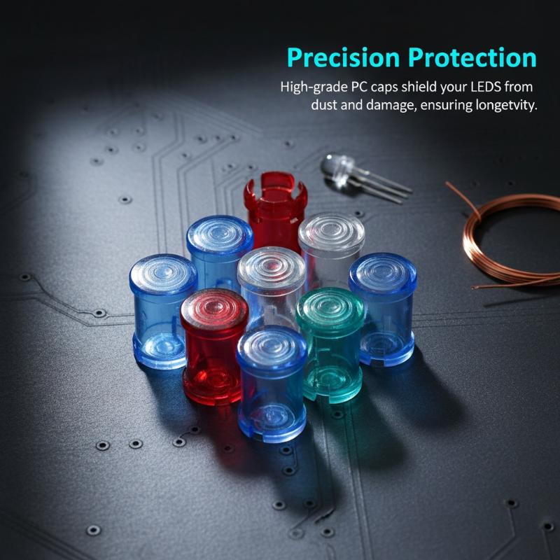 20Pcs LED Lampshade 3MM 5MM Di - Diy Electronics For Sale 评论和价格