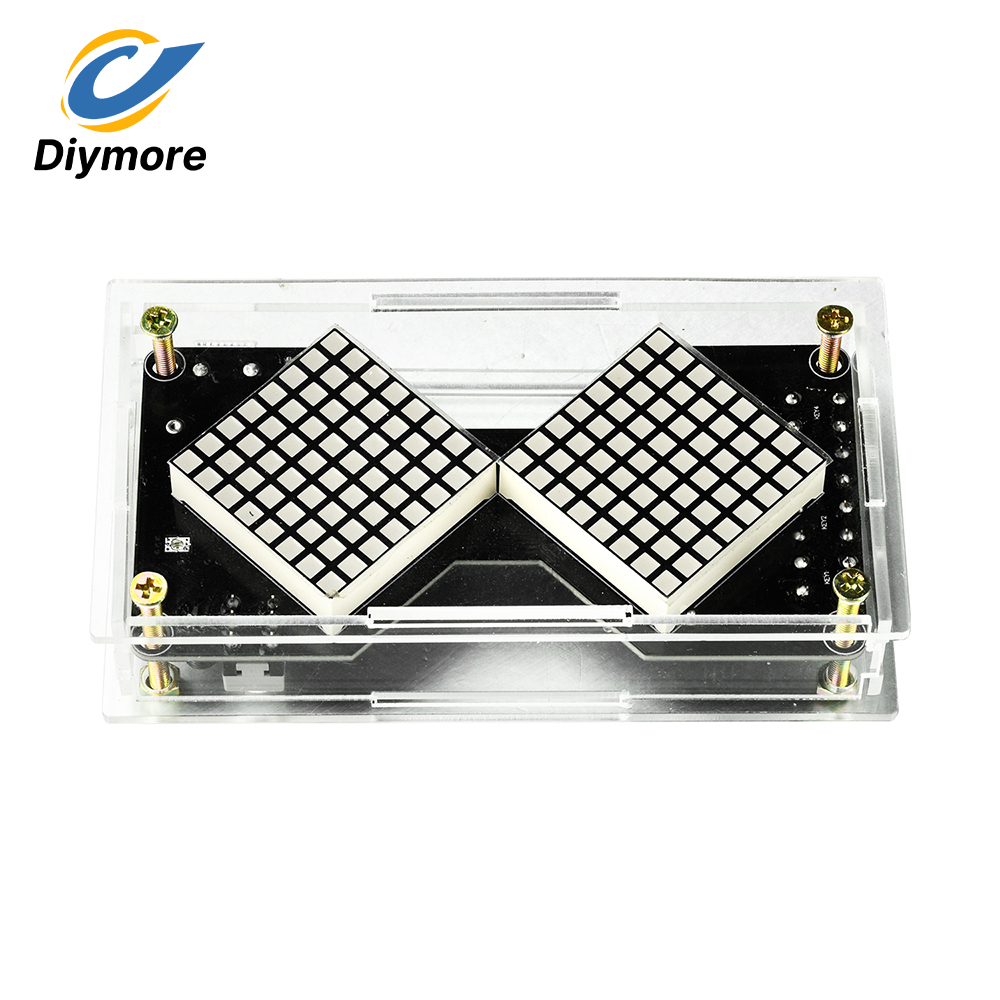Electronic LED Dot Matrix Hour - Diy Electronics For Adults 评论和价格