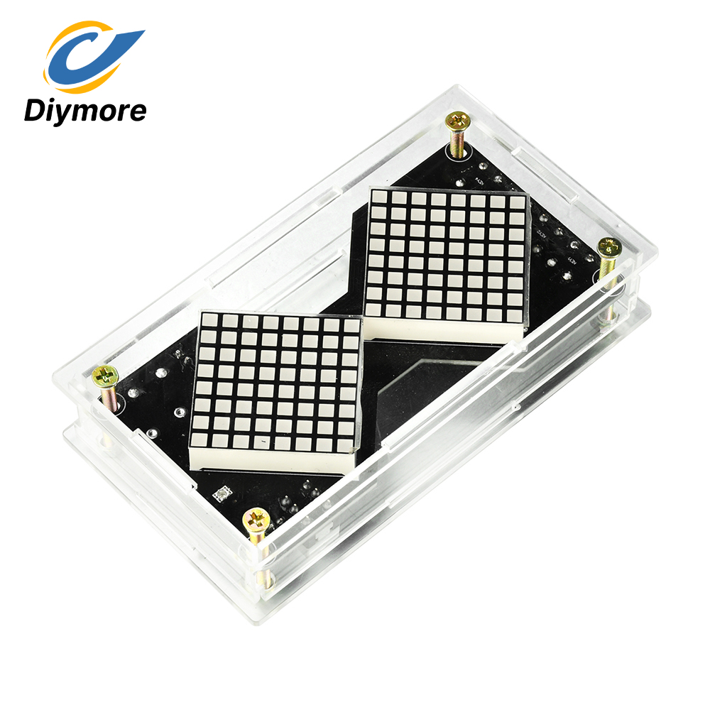 Electronic LED Dot Matrix Hour - Diy Electronics For Adults 评论和价格