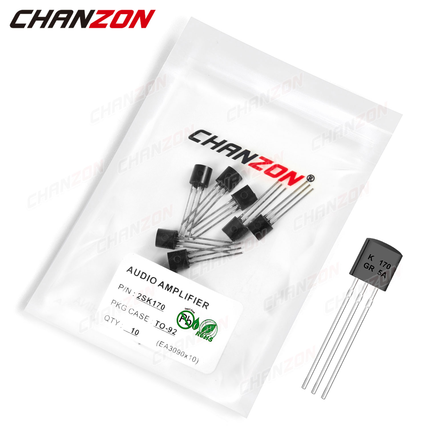 10Pcs 2SK170 TO-92 AUDIO AMPLI - Diy Electronics For Sale 评论和价格