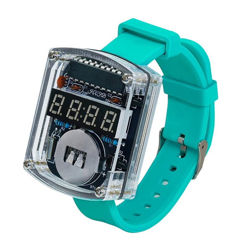 2X DIY Watch LED Watch Electro - Diy Electronics Watch 评论和价格