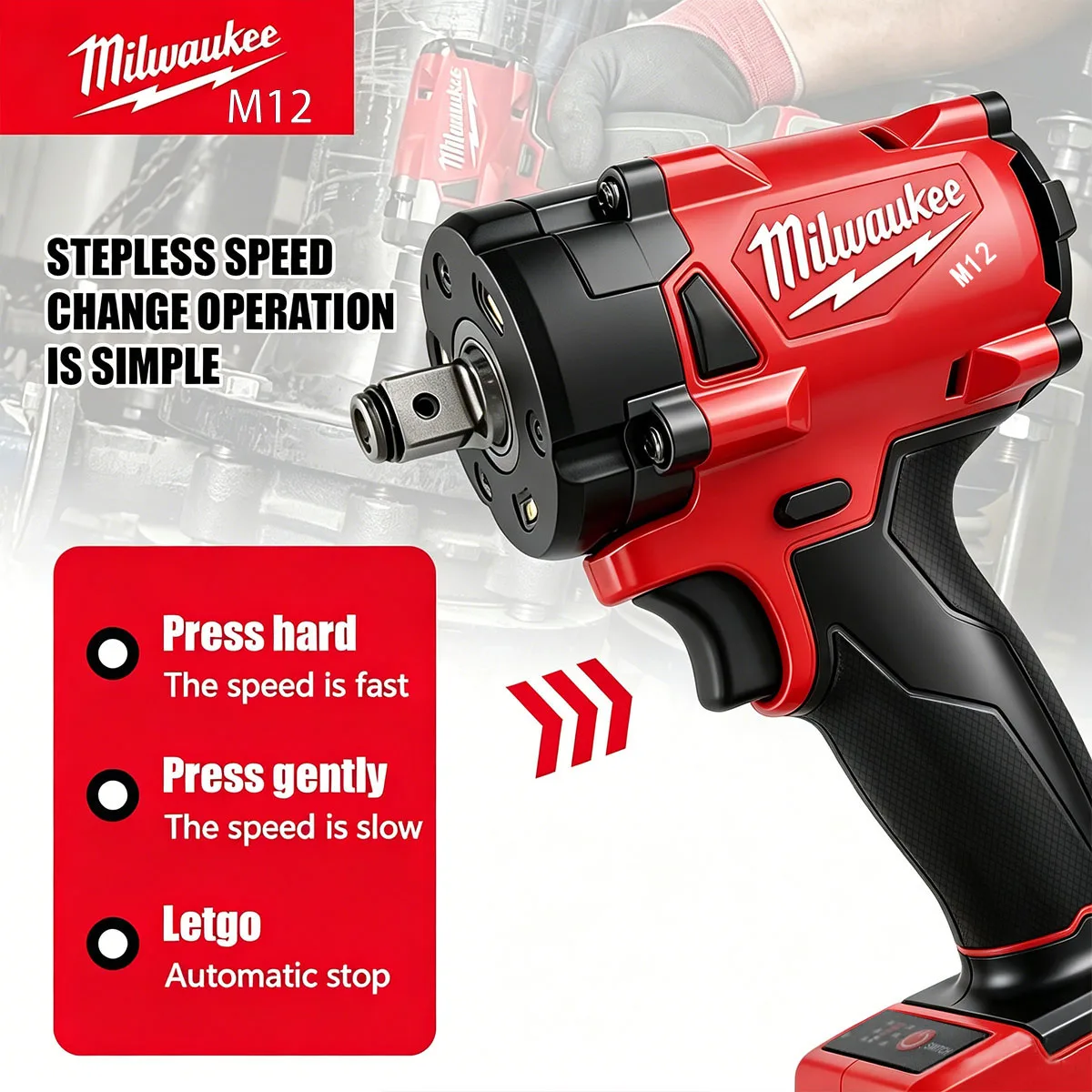 Milwaukee M12 1/2' M18 FUEL Br - Milwaukee Drill M12 Fuel 评论和价格
