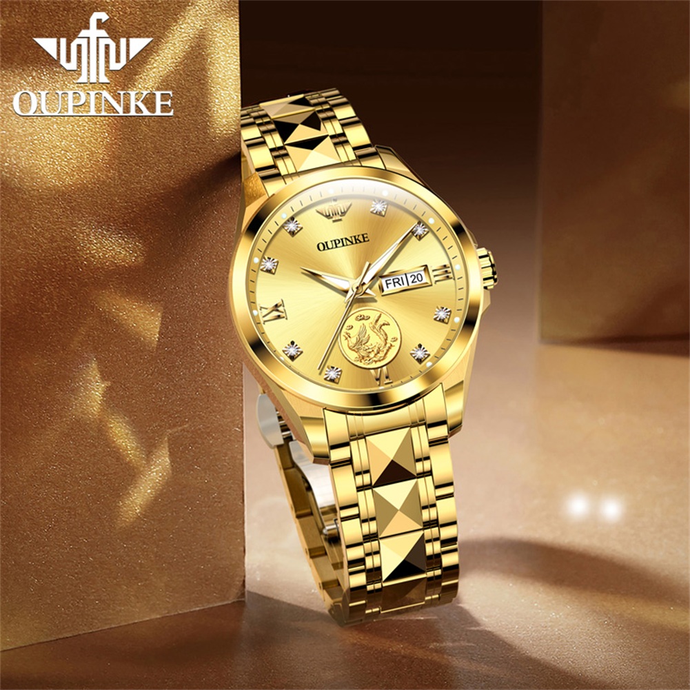 OUPINKE 3259 Real Gold Automat - Push Button Tactile 评论和价格