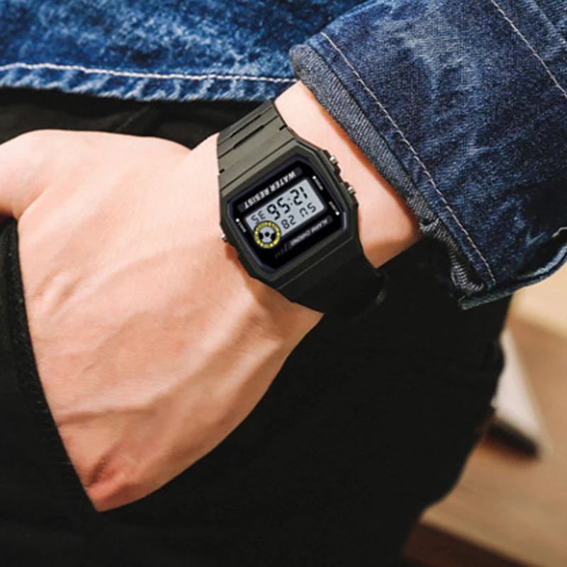 Fashion Simple Digital Watch W - Diy Electronics Watch 评论和价格