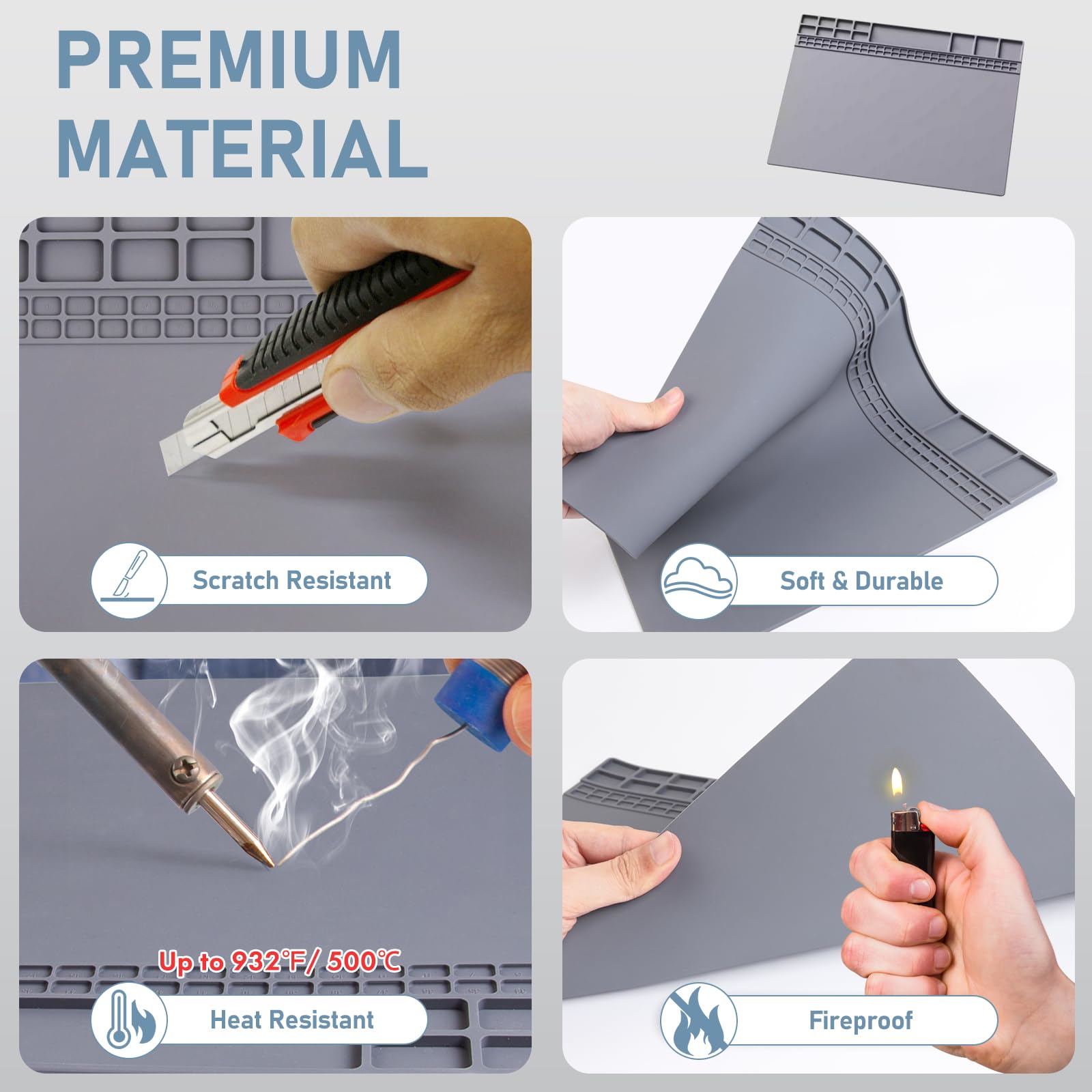 Magnetic Silicone Solder Pad 5 - Diy Electronics Watch 评论和价格