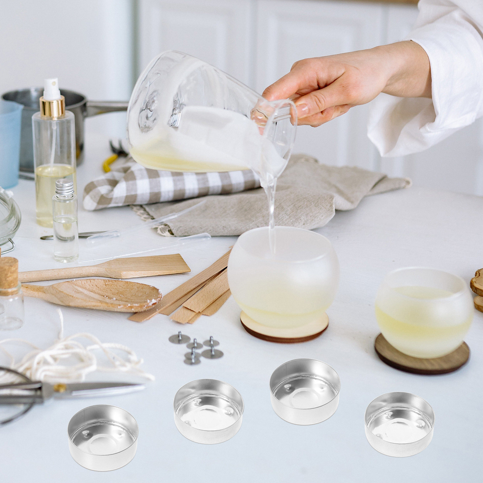 30Pcs Electronic Tealight Cups - Diy With Electronics 评论和价格