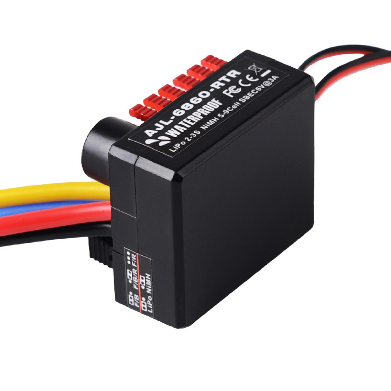60A Brushed Electronic Speed C - Diy Boat Electronics 评论和价格