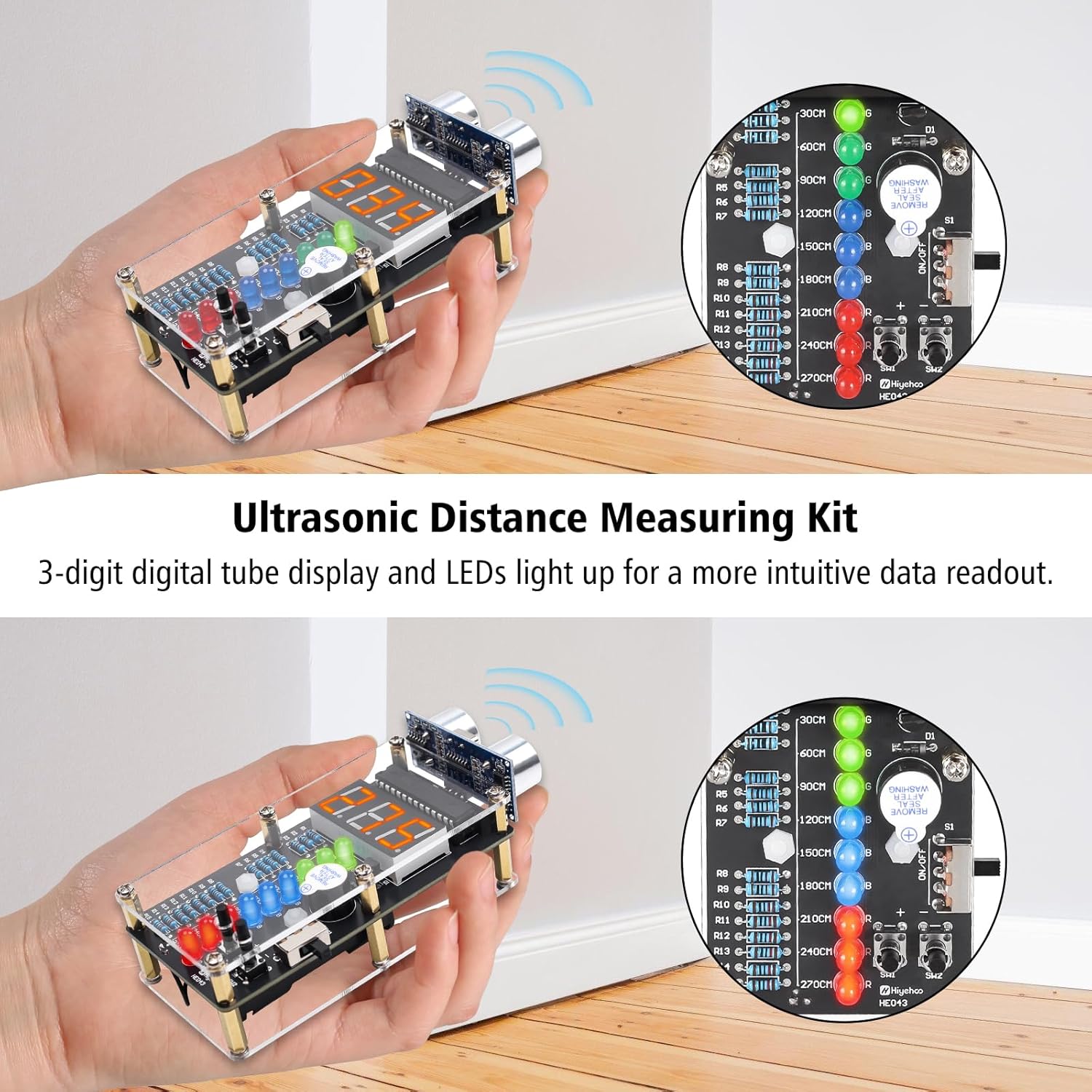 DIY Ultrasonic Ranging Alarm K - Diy Electronics For Adults 评论和价格