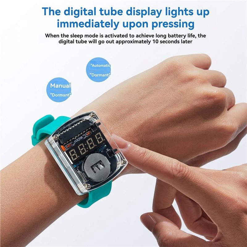 2X DIY Watch LED Watch Electro - Diy Electronics Watch 评论和价格
