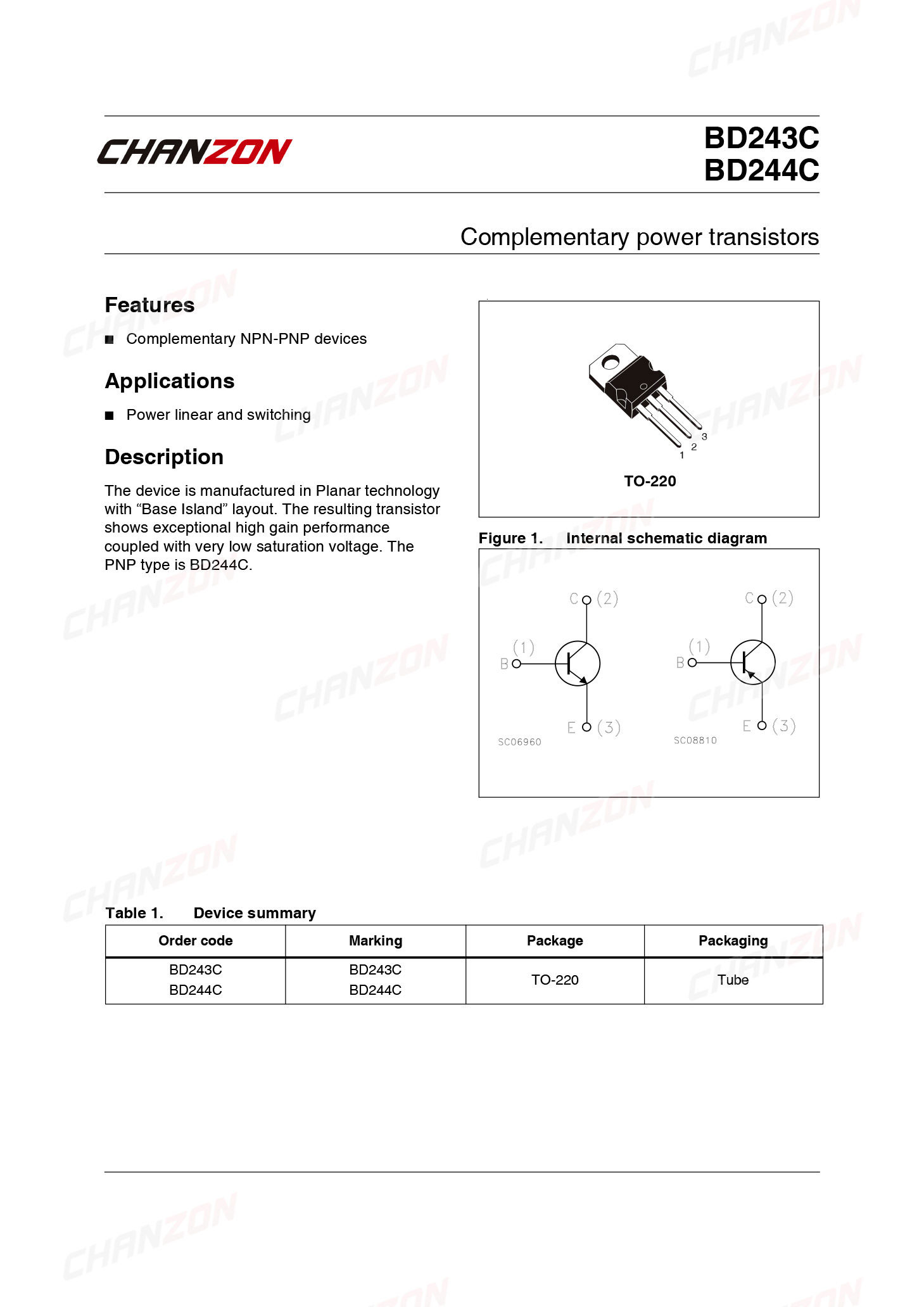 10Pcs BD243C TO-220 BD243 Powe - Diy Electronics For Sale 评论和价格
