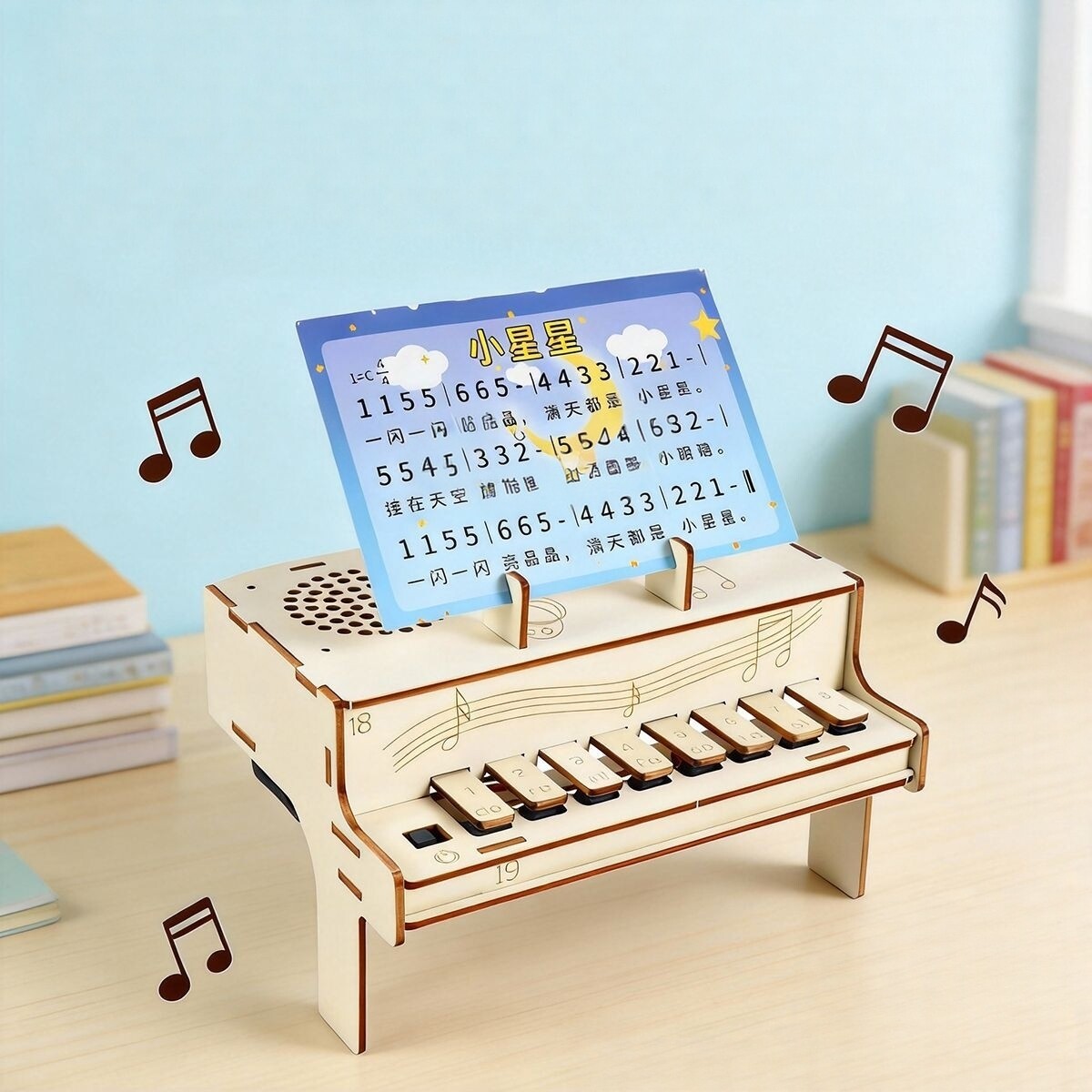 DIY Wooden Electronic Piano Mo - Diy Electronics For Adults 评论和价格