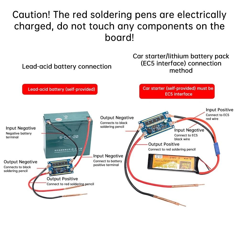 Portable 12V Spot Welder 10AWG - Diy Electronics Spot Welder 评论和价格