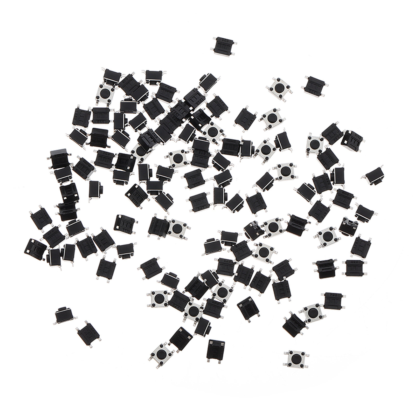 100Pcs Tactile Push Button Swi - Push Button Tactile 评论和价格