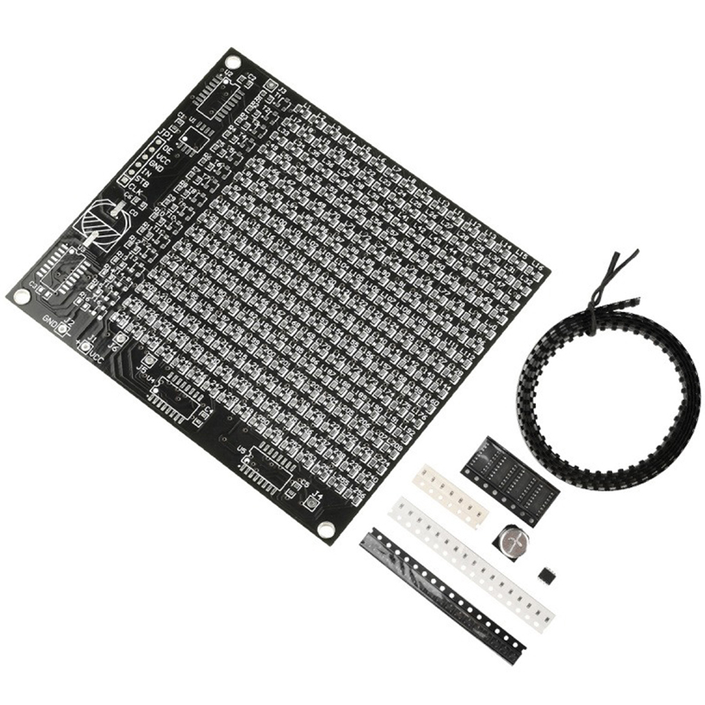 64/256 LED SMD Dot Matrix Adve - Diy Electronics Components 评论和价格
